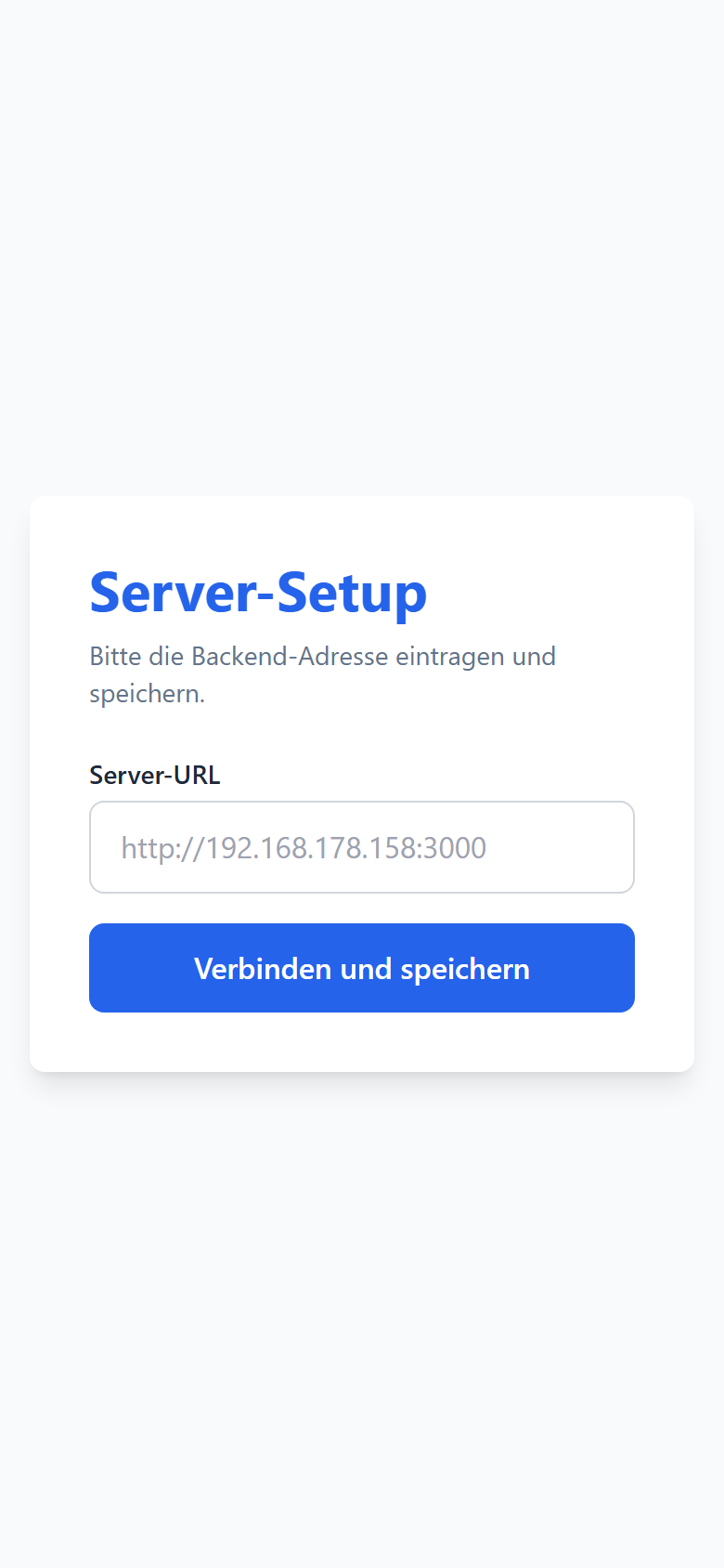 Server-Setup